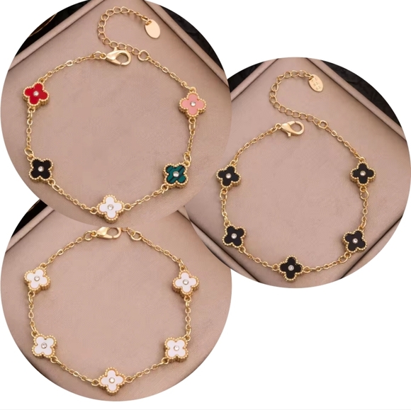 Clover bracelet set - Picture 2 of 8